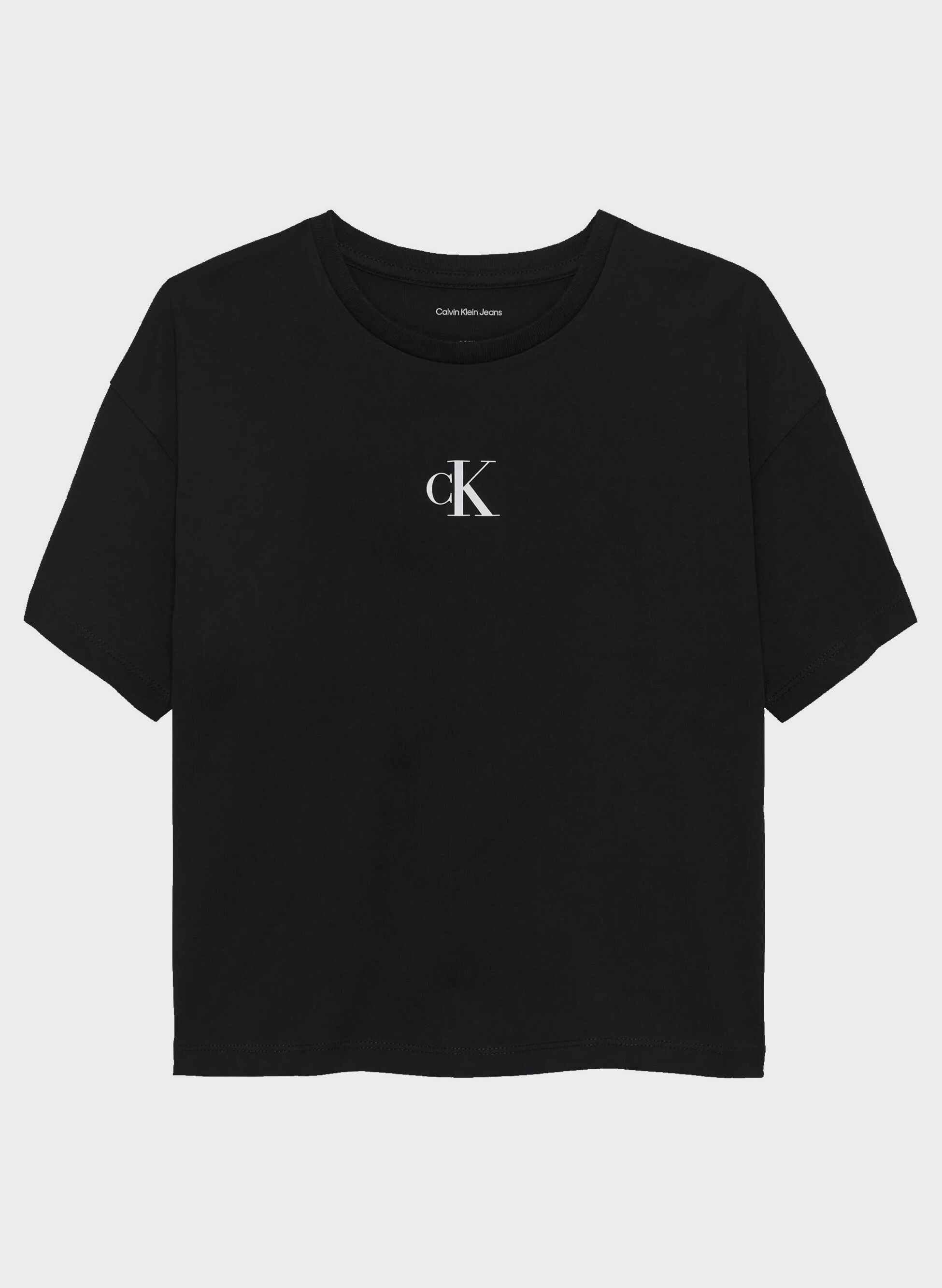 T-SHIRT BOXY LOGO RAGAZZA