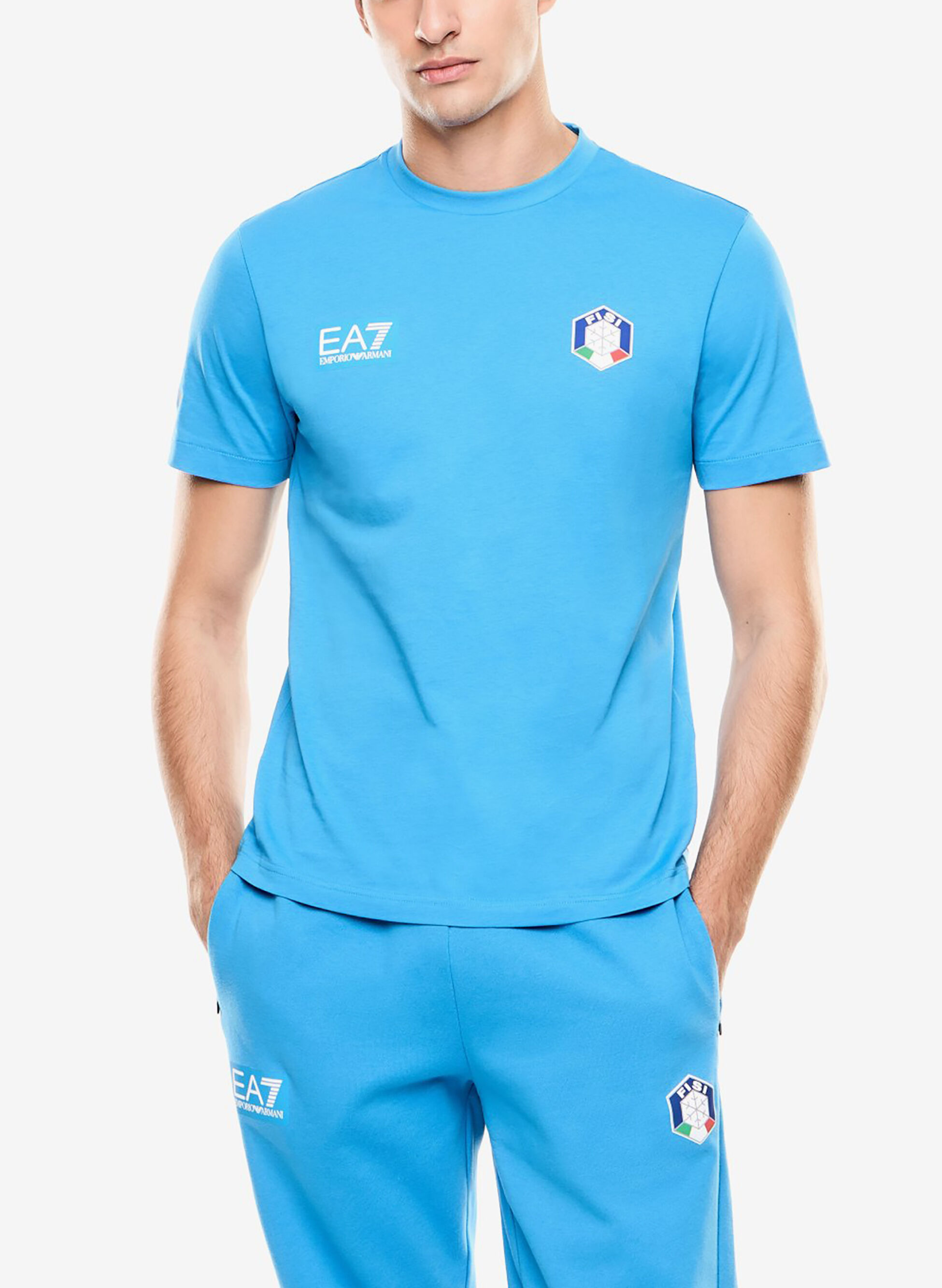 T-SHIRT FISI IN JERSEY STRETCH