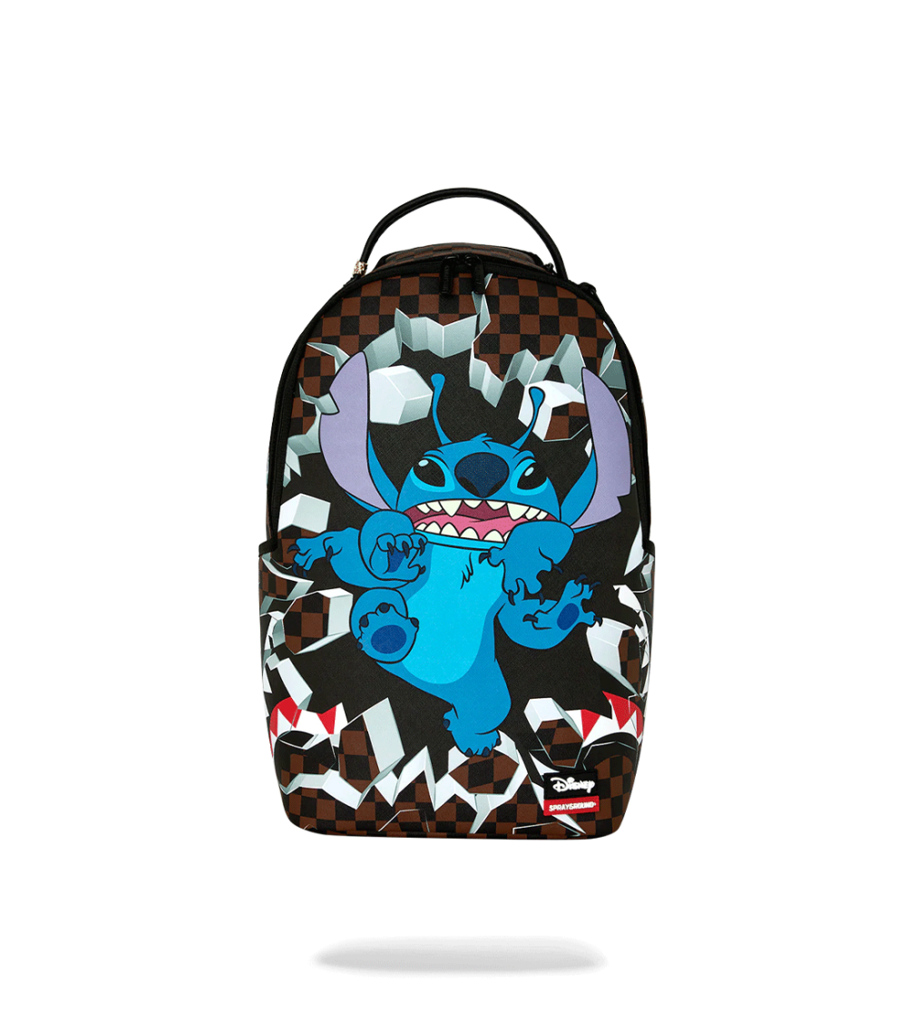 BACKPACK SPRAYGROUND DISNEY STITCH BREAKOUT BROWN UNISEX