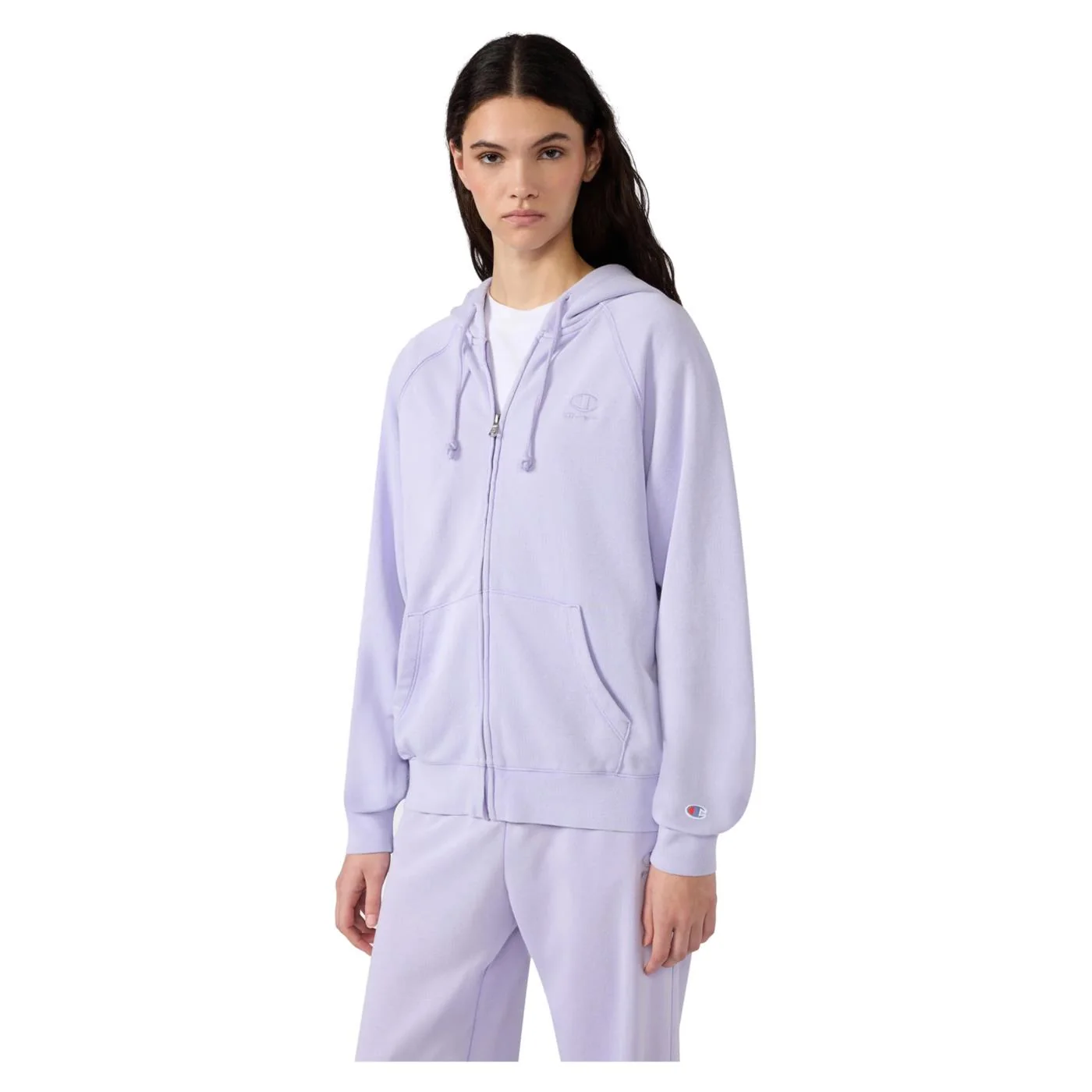 CHAMPION W FZ HOODIE SWEATSHIRT