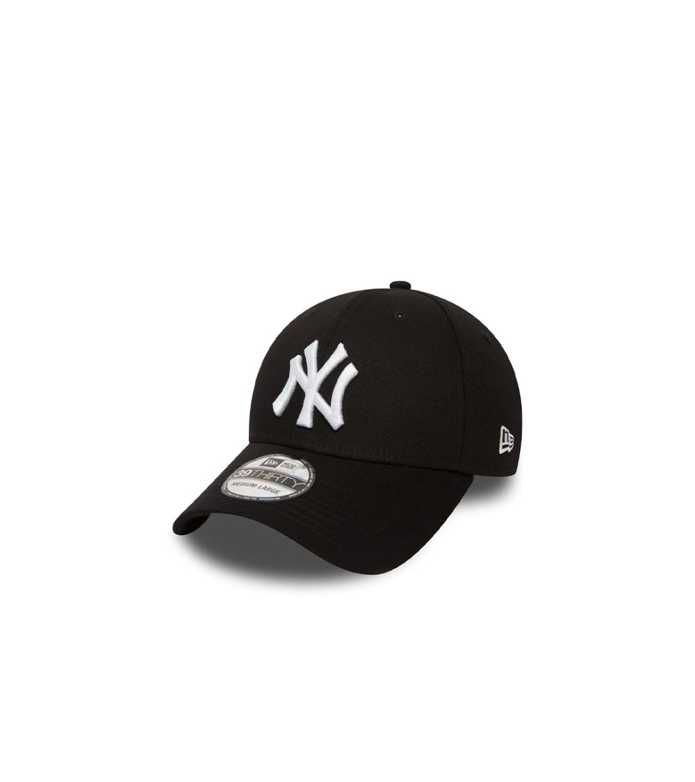 CAPPELLO NEW ERA 39THIRTY LEAGUE BASIC NEYYAN NERO/BIANCO UNISEX
