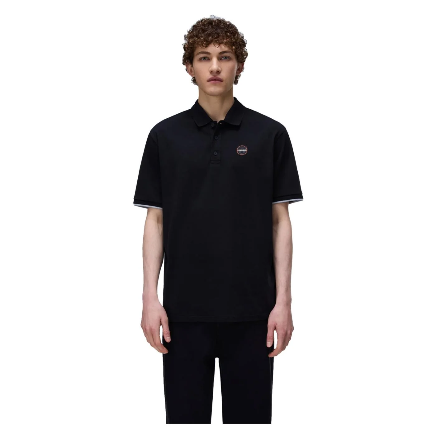 NAPAPIJRI POLO E-BADGE SS — Animasportiva