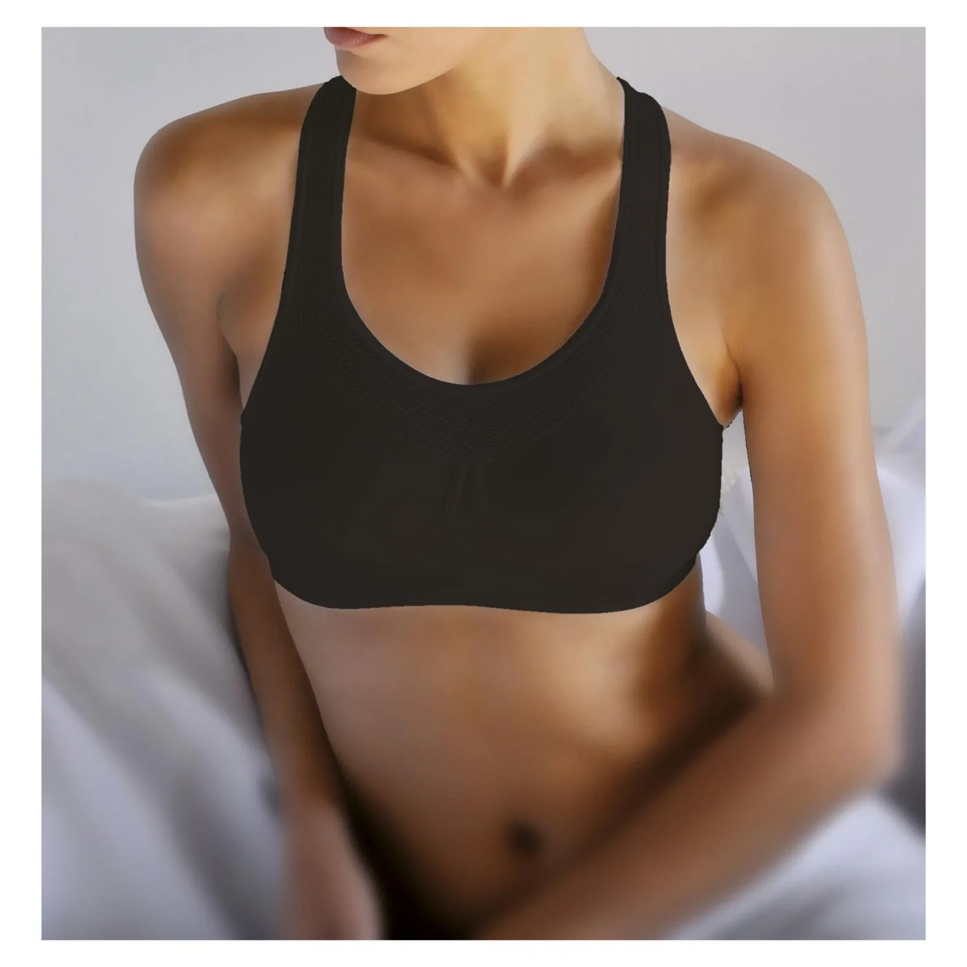 OGLAM BRA BIOFORM BLACK