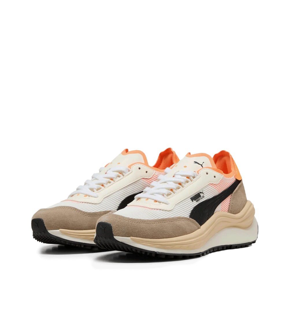 SHOES PUMA RIDER ELITE WHITE ORANGE UNISEX