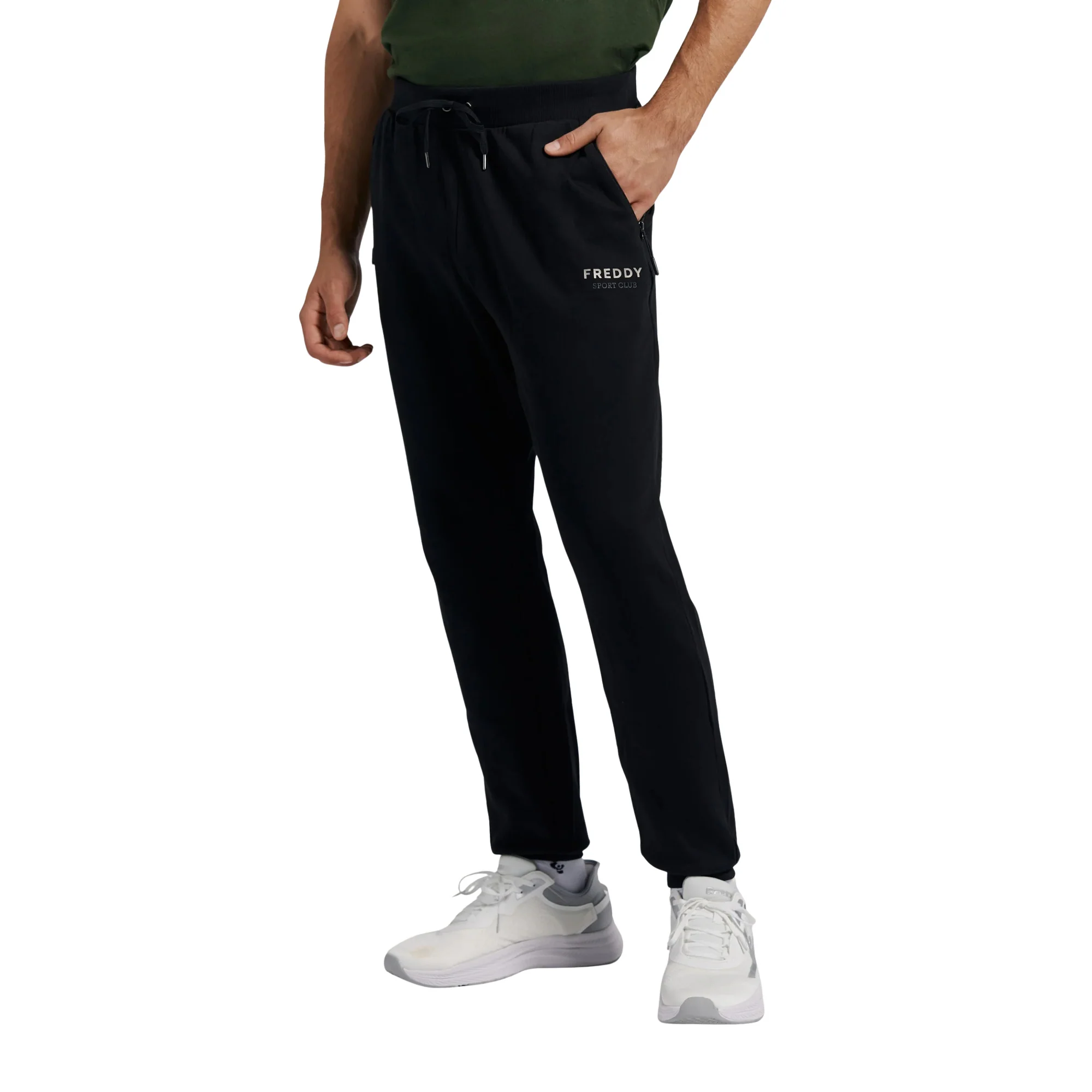 FREDDY PANTALONI FELPATI REGULAR — Animasportiva