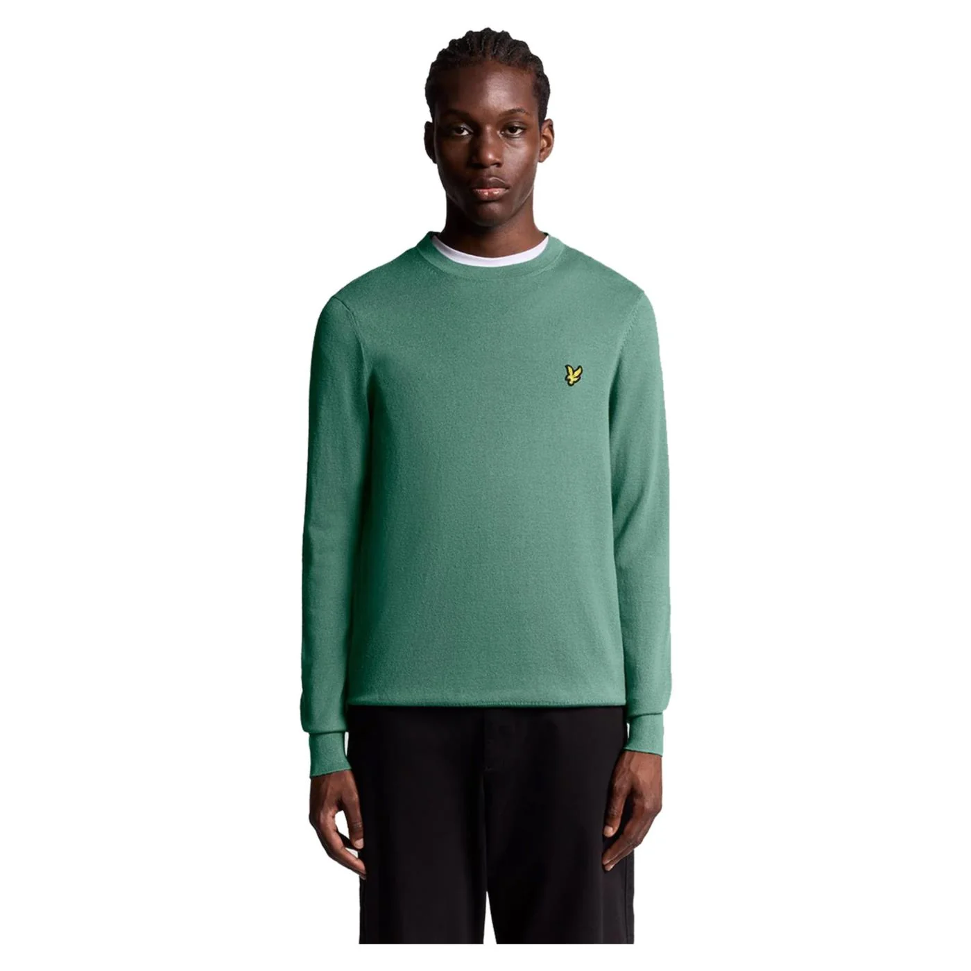 LYLE & SCOTT COTTON MERINO CREW JUMPER — Animasportiva