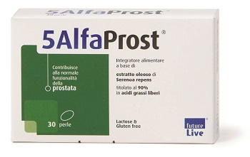5 ALFAPROST INTEGRATORE FUNZIONALITÀ PROSTATA 30 PERLE