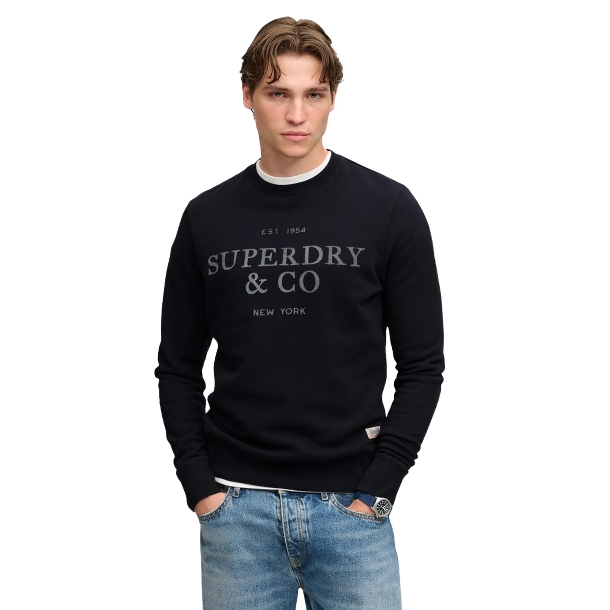 SUPERDRY 1954COMPANY RELAXED SWEAT — Animasportiva