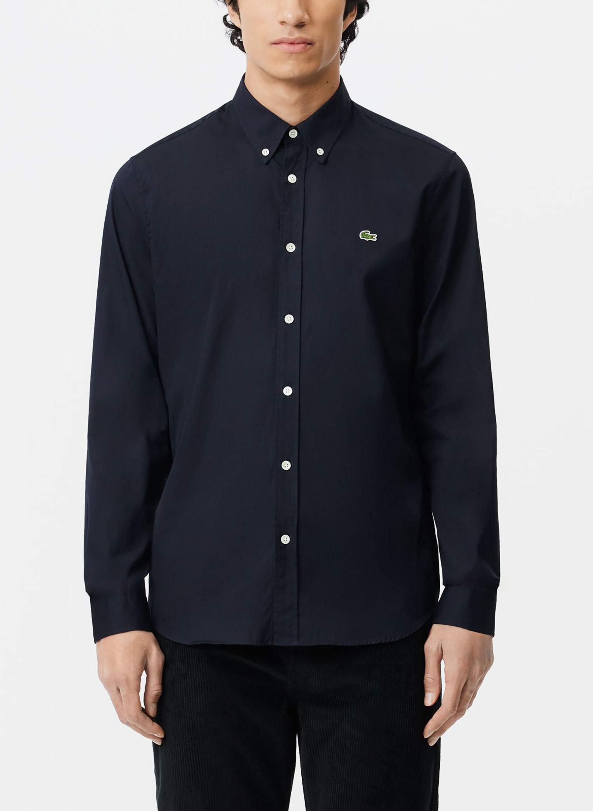 CAMICIA A MANICHE LUNGHE POPELINE