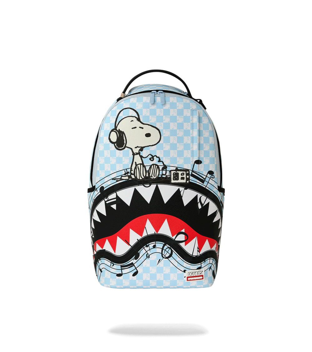 BACKPACK SPRAYGROUND PEANUTS SNOOPY JAMS LIGHT BLUE UNISEX