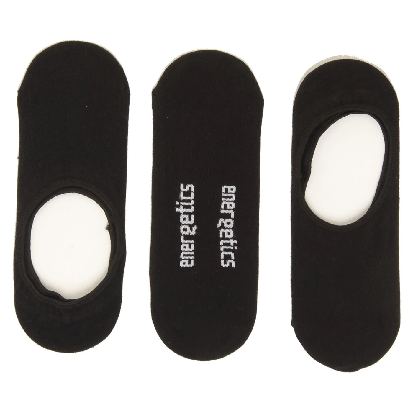 ENERGETICS 3PK HIDDEN SOCKS