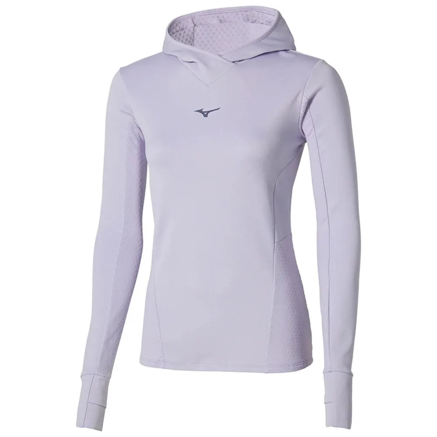 MIZUNO WARM HOODED LS TOP WOMAN