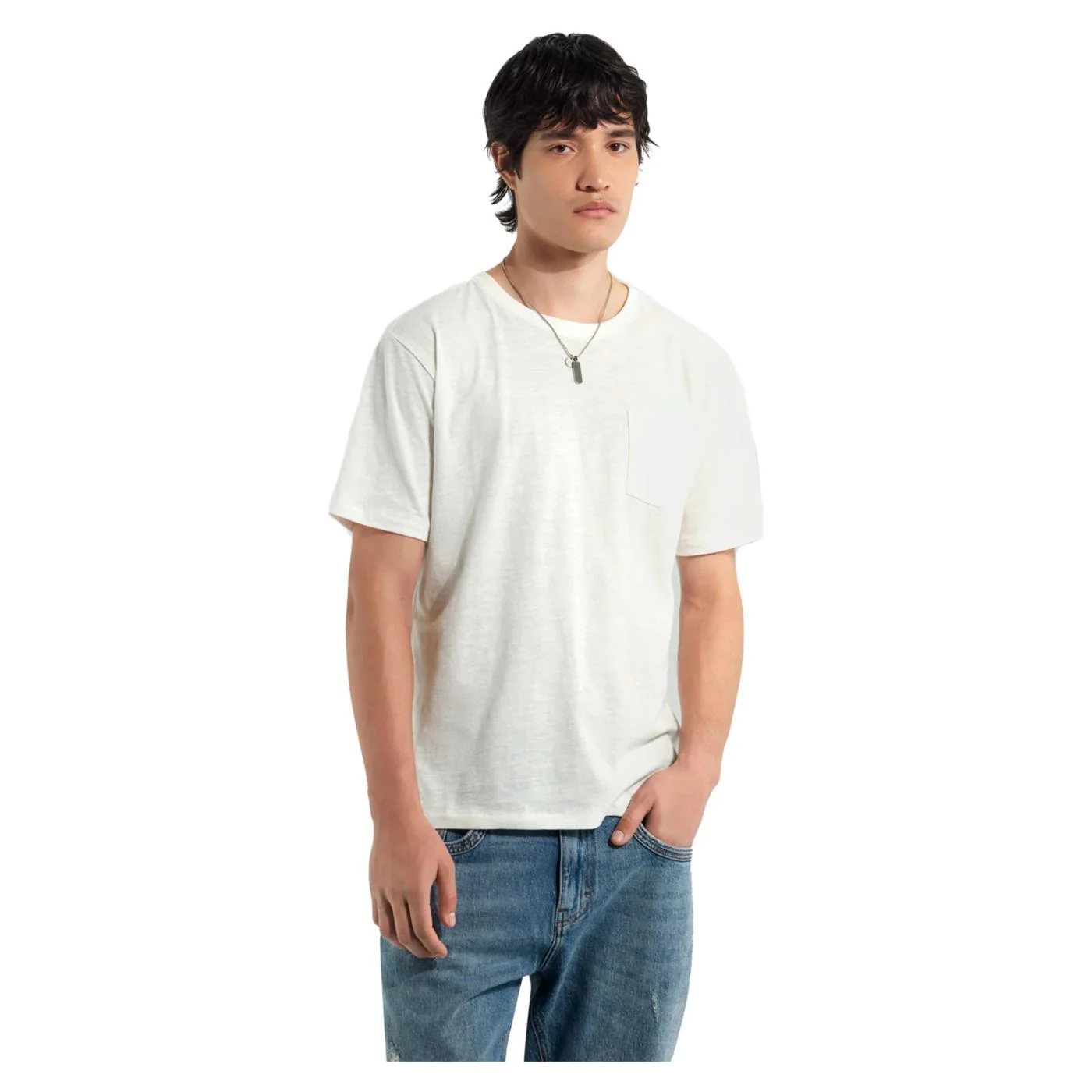 GAS T-SHIRT ARNOUX MC SLUB