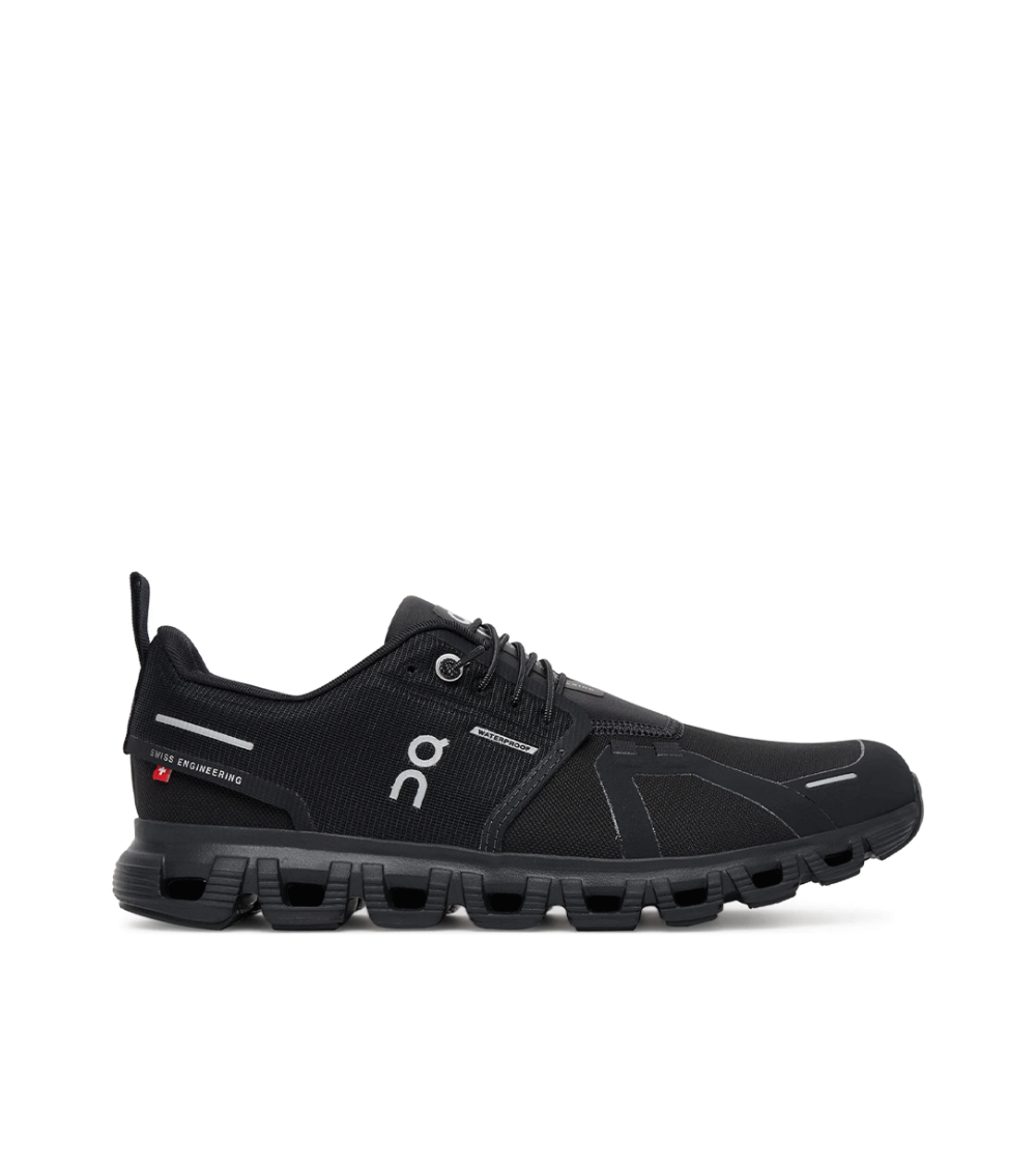 SHOES ON RUNNING CLOUD 6 WATERPROOF BLACK WOMEN