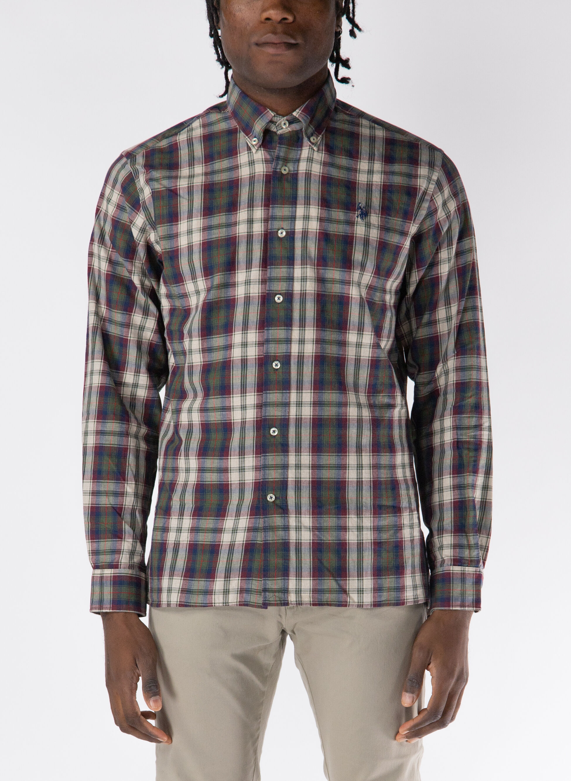 CAMICIA A QUADRI