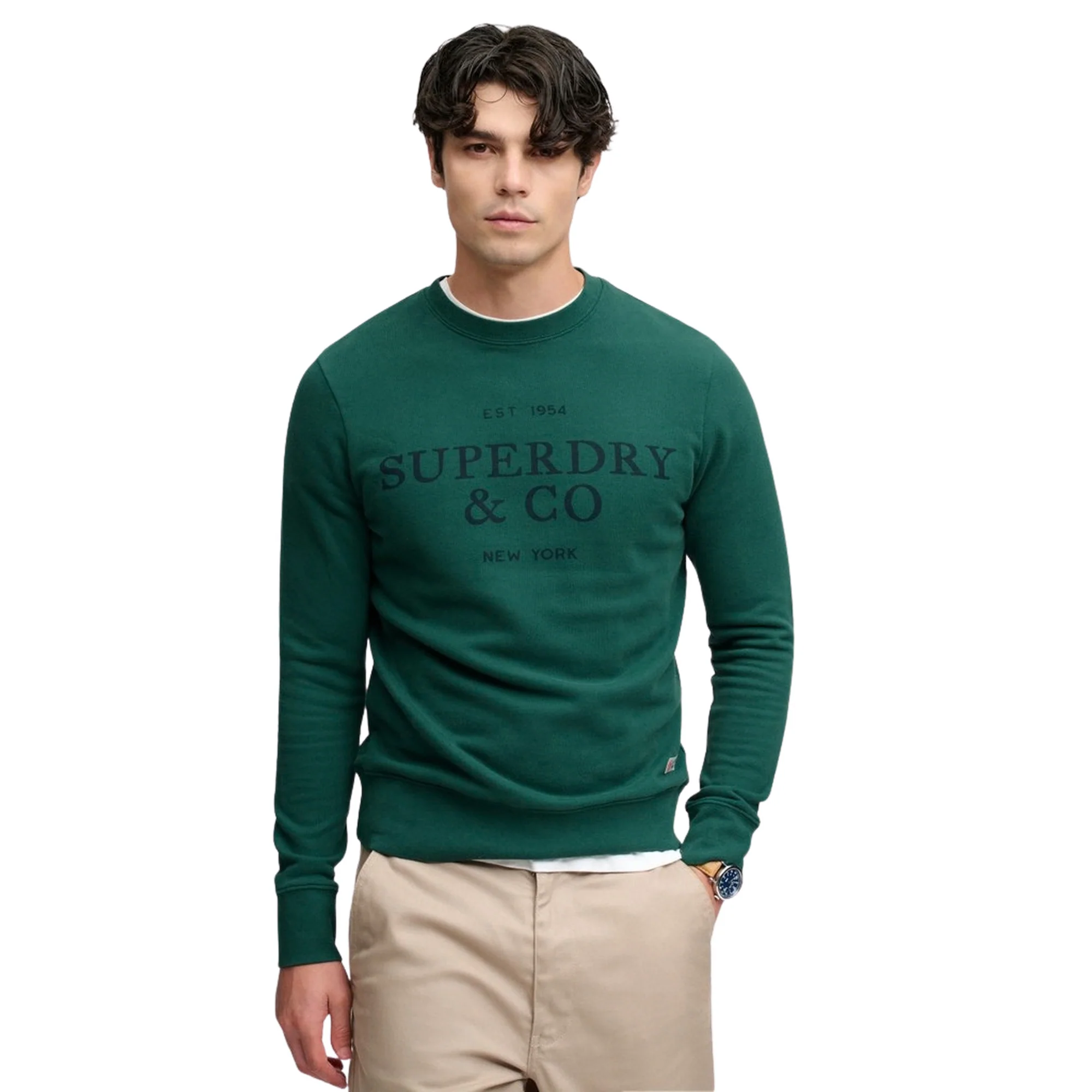 SUPERDRY 1954COMPANY RELAXED SWEAT — Animasportiva