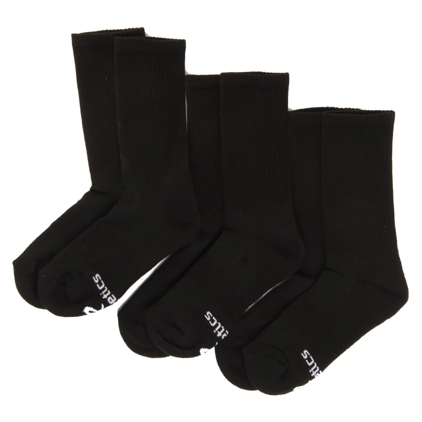 ENERGETICS 3PK CREW SOCKS — Animasportiva