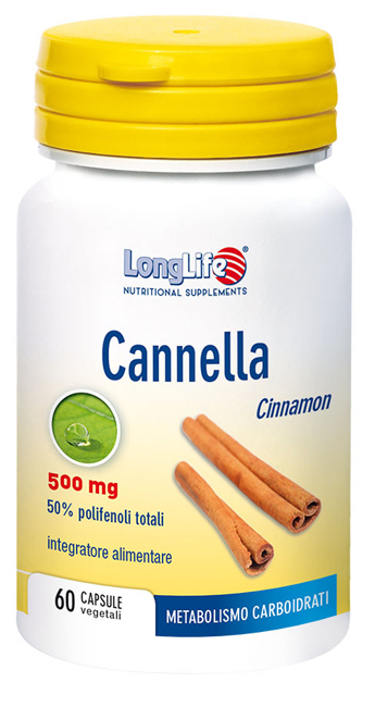 LONGLIFE CANNELLA INTEGRATORE INTESTINALE 60 CAPSULE
