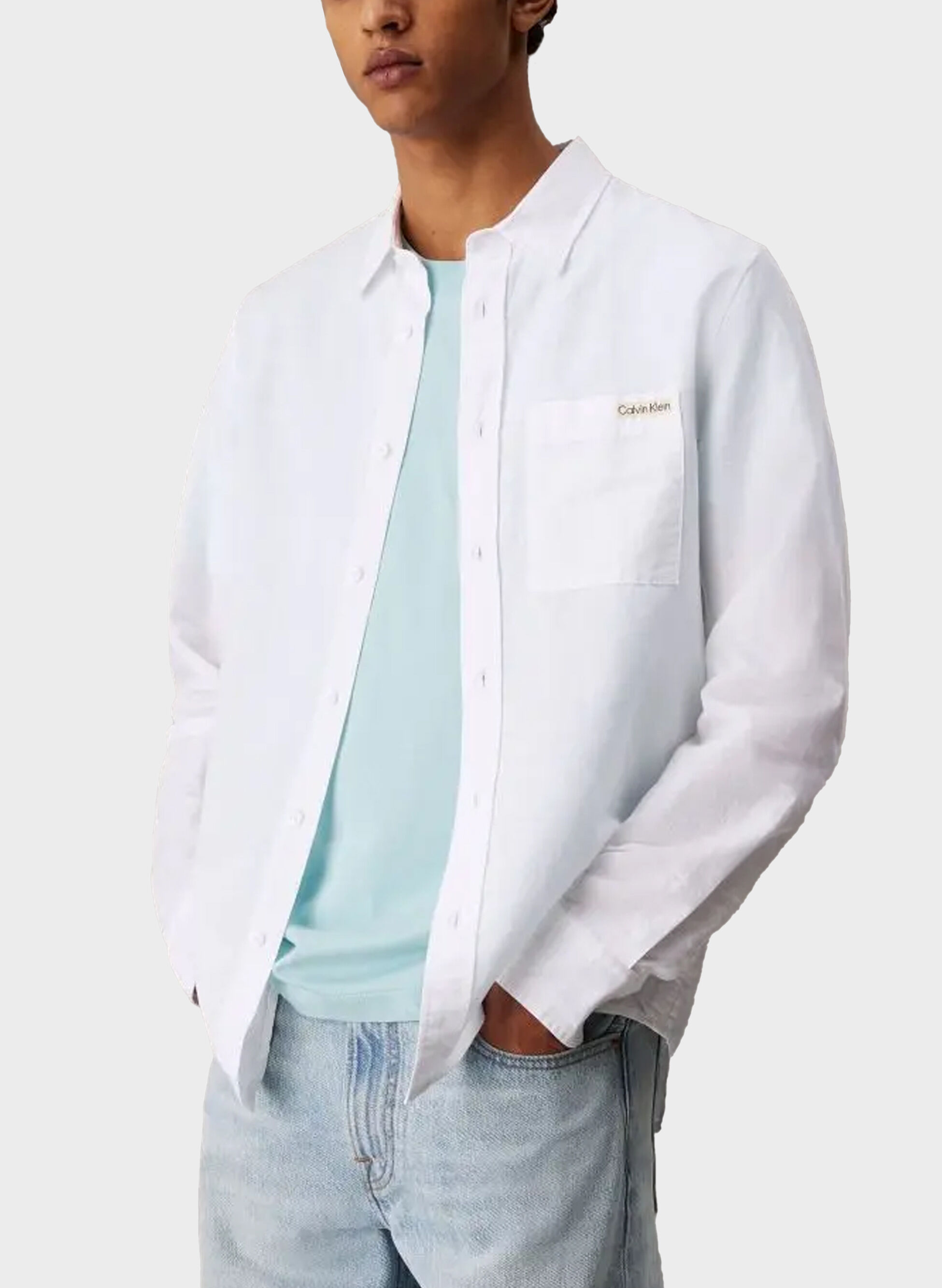 CAMICIA MISTO LINO