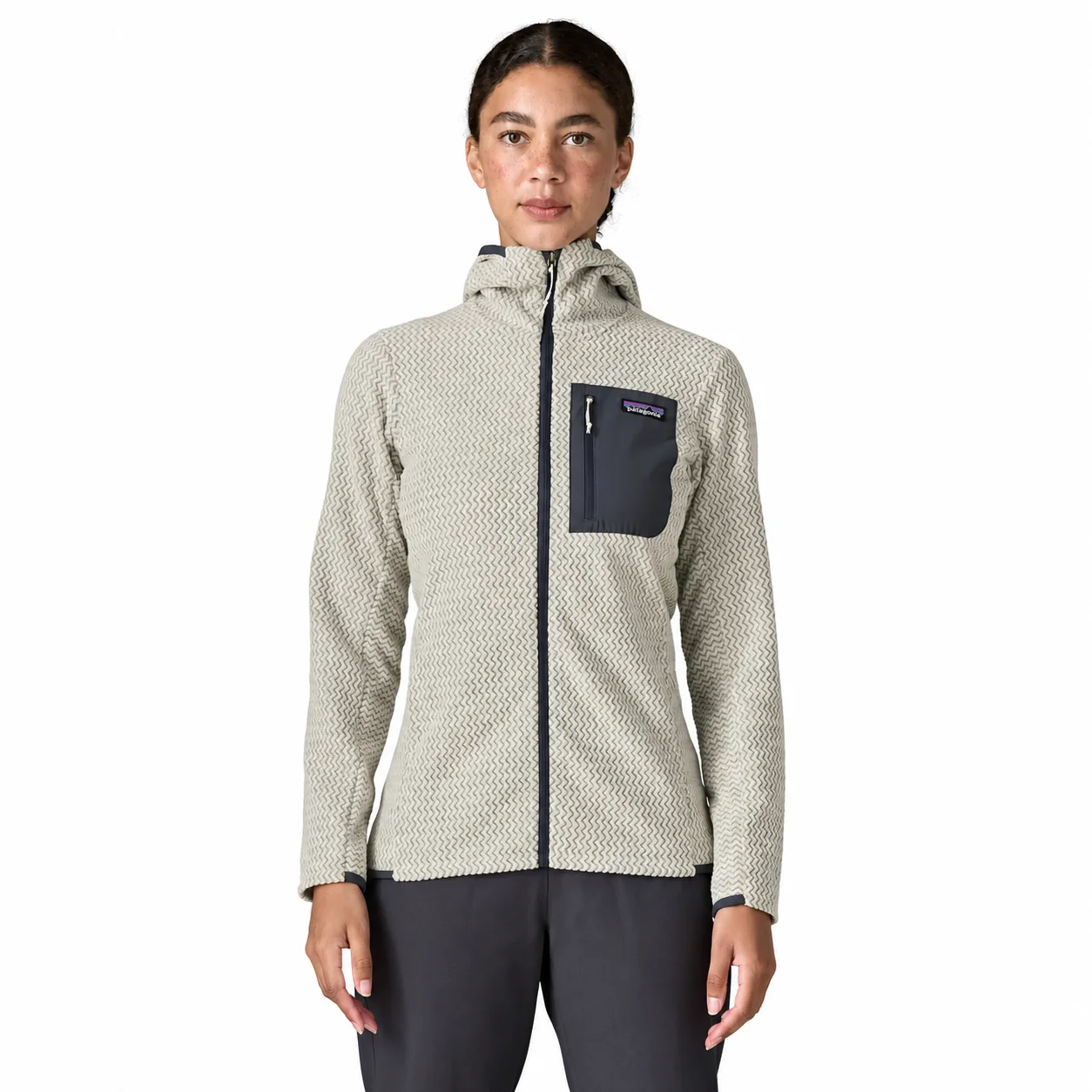 PATAGONIA R1 AIR FULL ZIP HOODY W — Animasportiva