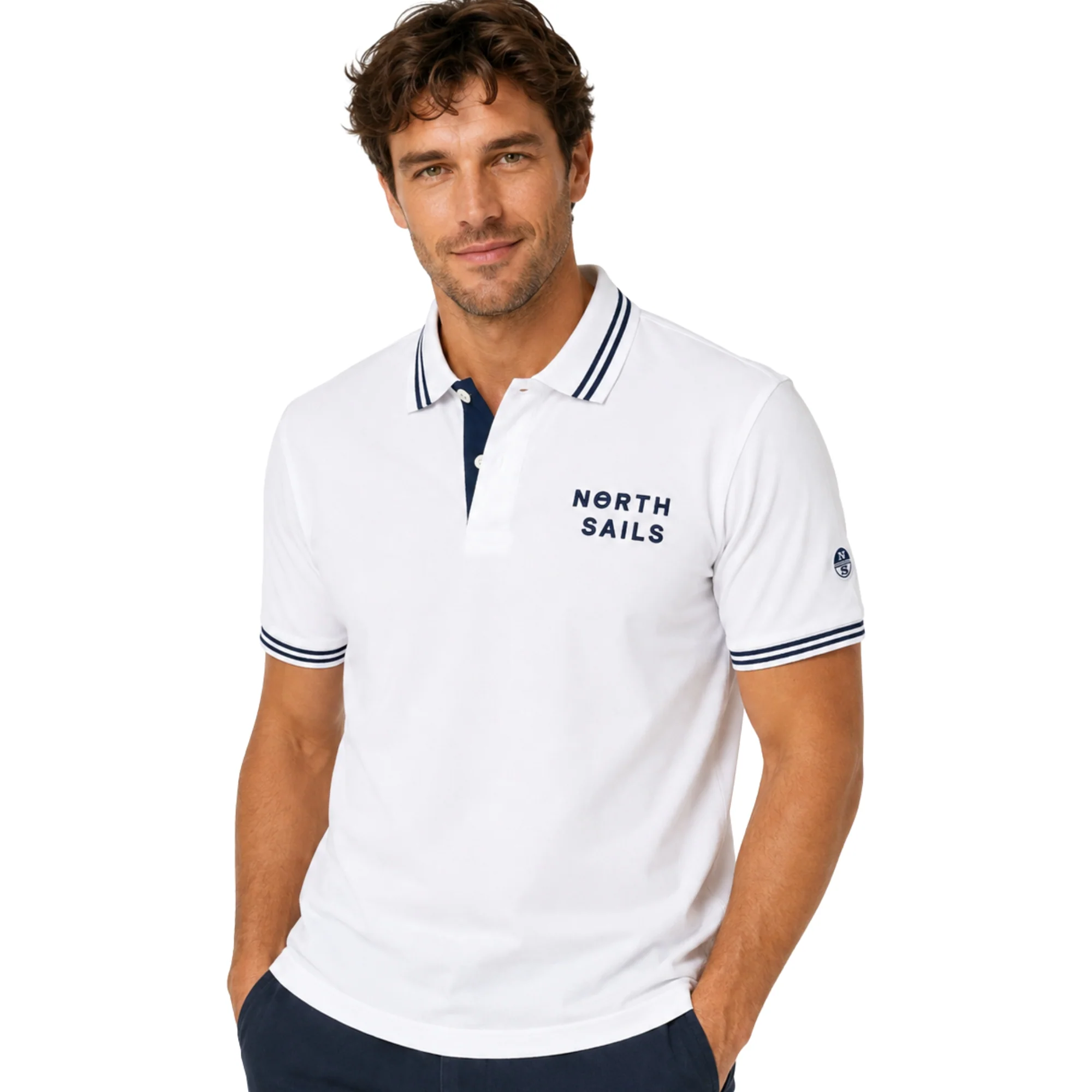NORTH SAILS POLO MANICHE CORTE — Animasportiva