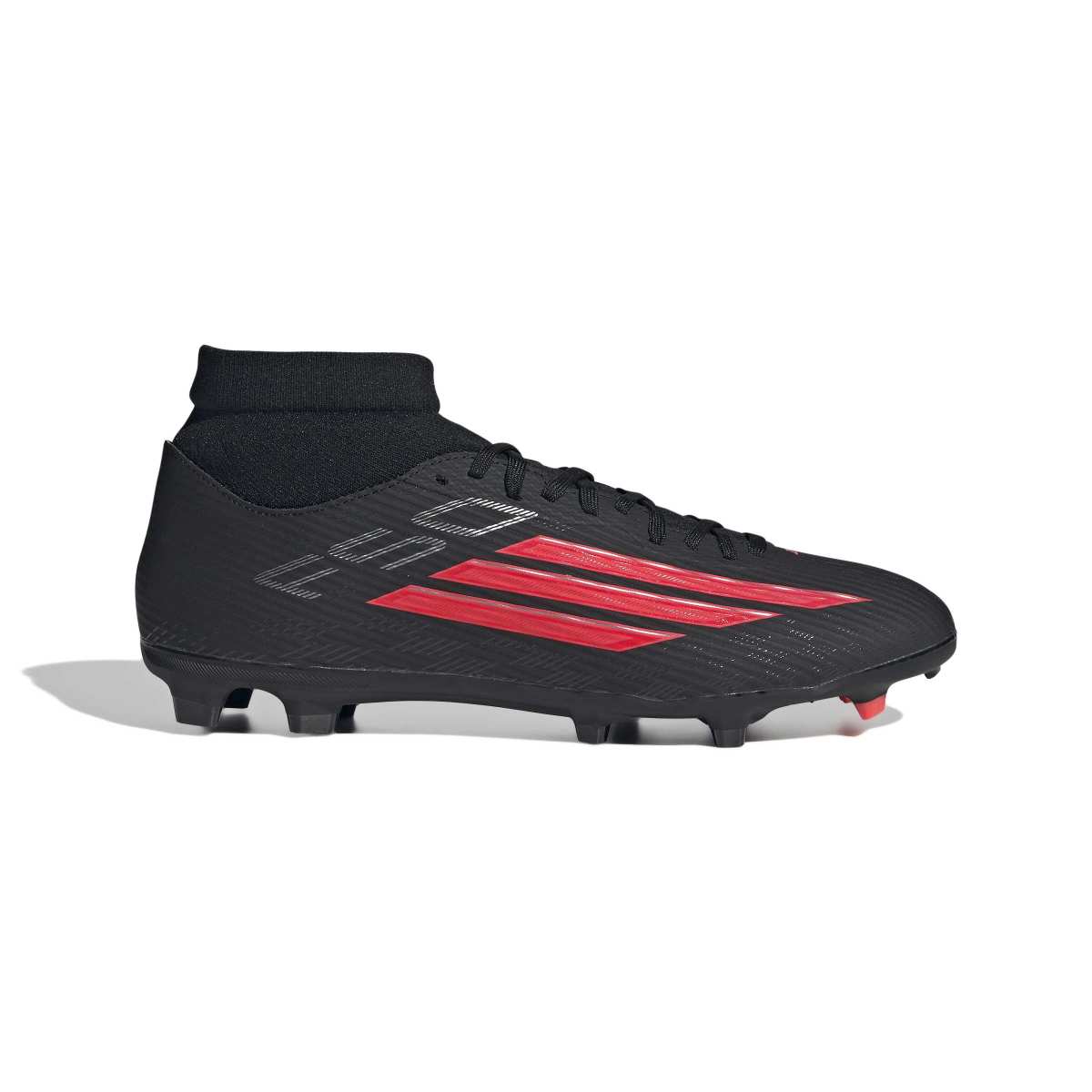 ADIDAS F50 LEAGUE MID FG MID-CUT CBLACK/LUCRED/CBLACK