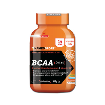NAMED SPORT BCAA 2:1:1 INTEGRATORE METABOLICO 100 COMPRESSE