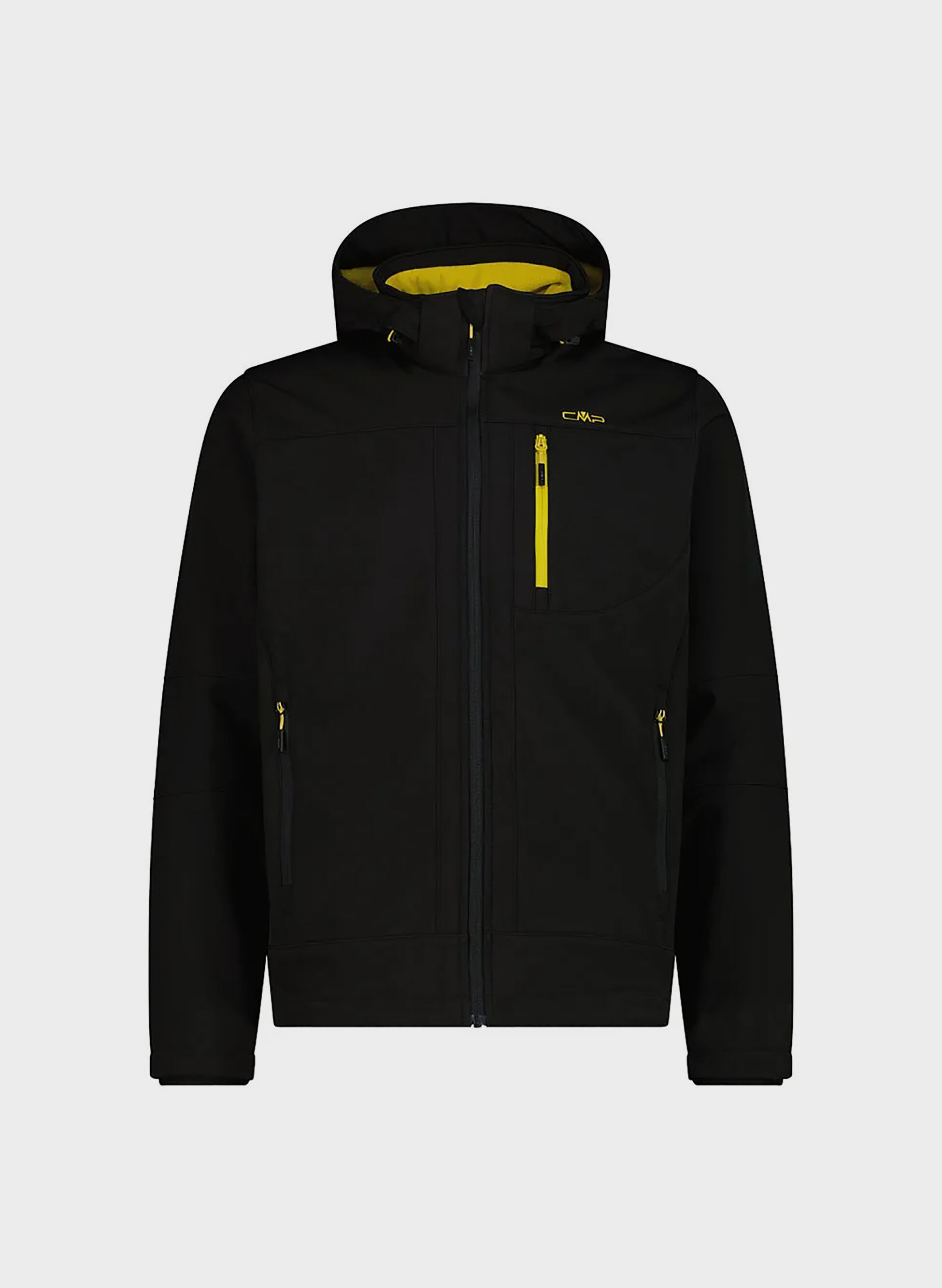 GIACCA IN SOFTSHELL CON CAPPUCCIO STACCABILE