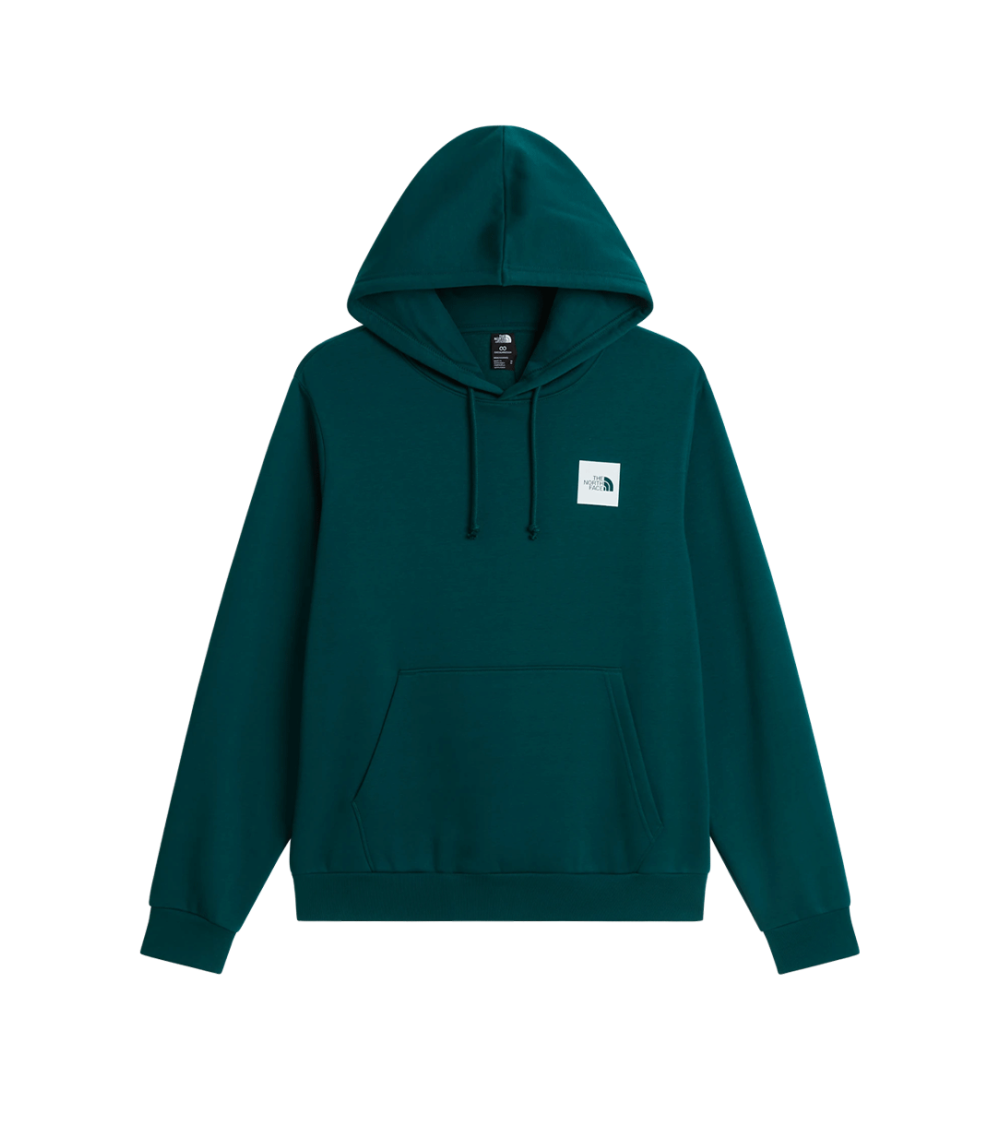 HOODIE THE NORTH FACE BOX HALF DOME GREEN MEN