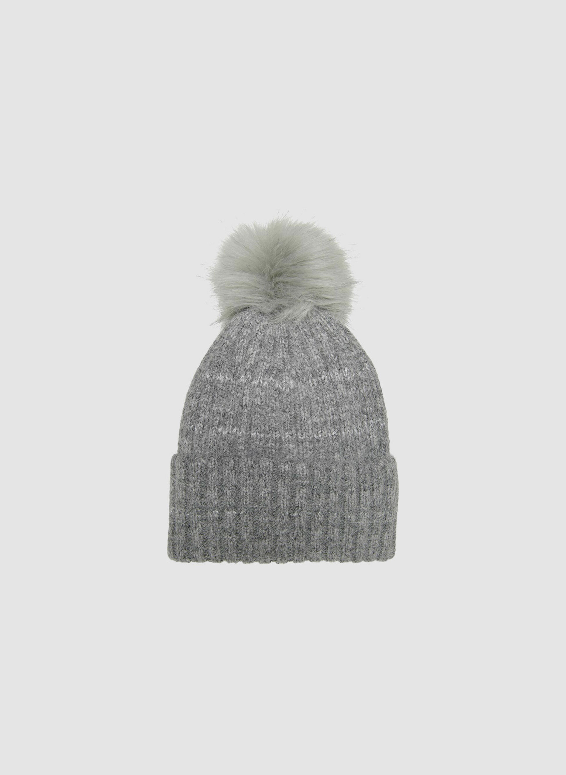 CAPPELLO IN MAGLIA ALENA CON PONPON