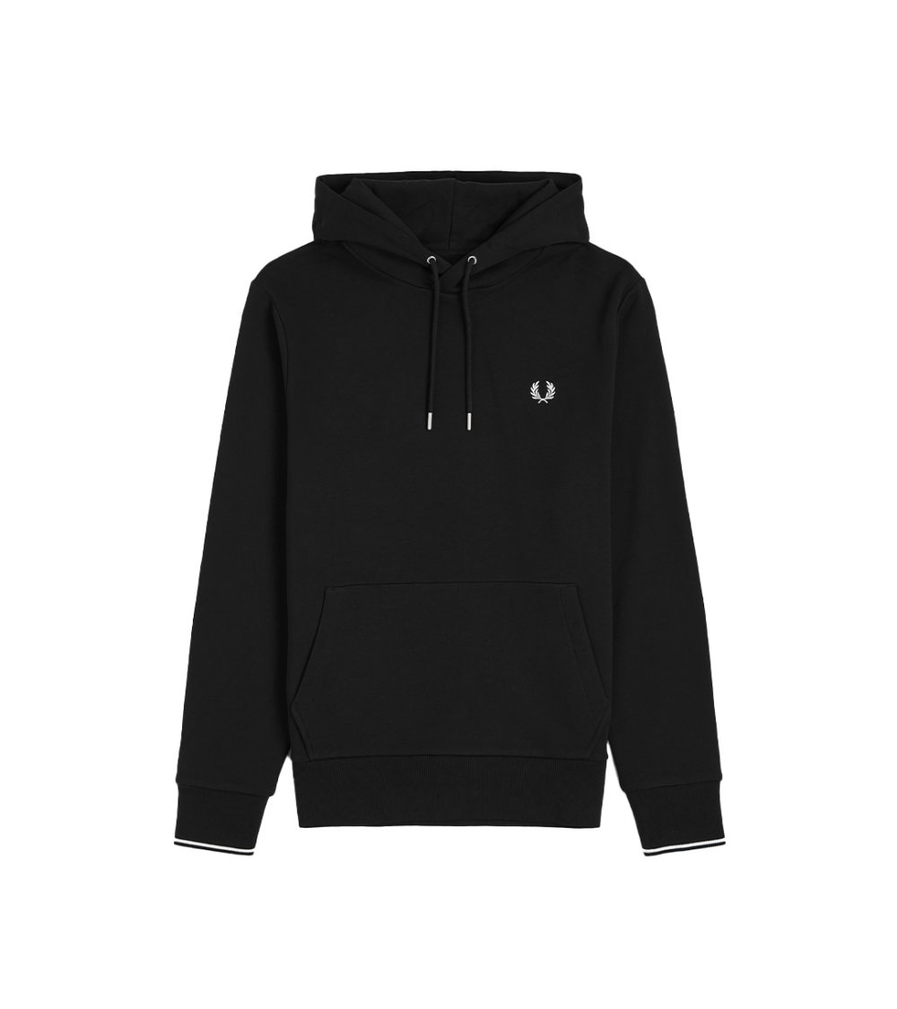 HOODIE FRED PERRY M2643 BLACK MEN