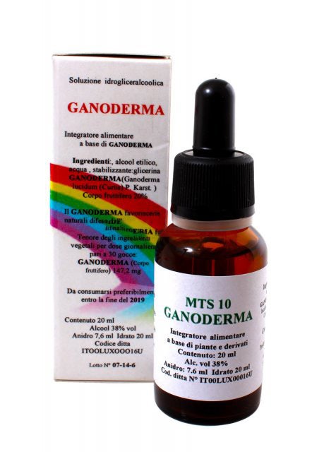 MTS10 GANODERMA GOCCE INTEGRATORE 20 ML