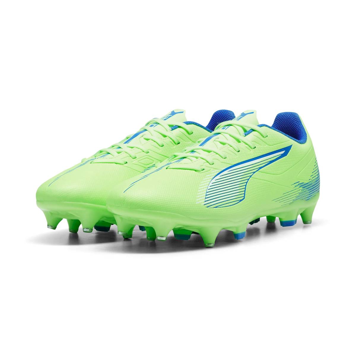 PUMA ULTRA 5 PLAY TACCHETTI MISTI MXSG FIZZY APPLE-PUMA WHITE-BLUEMAZING