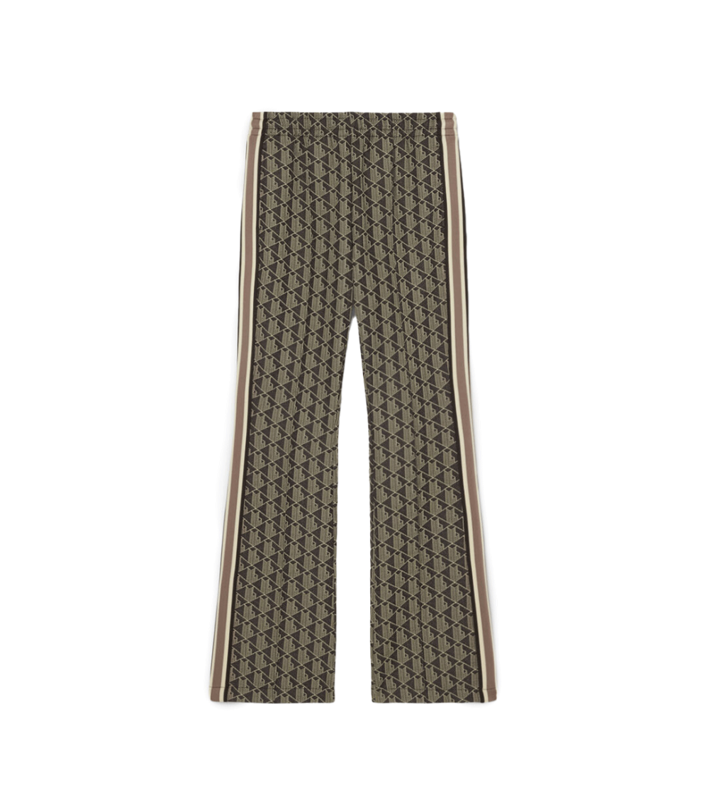 PANTALONI TUTA LACOSTE MONOGRAM MARRONE DONNA