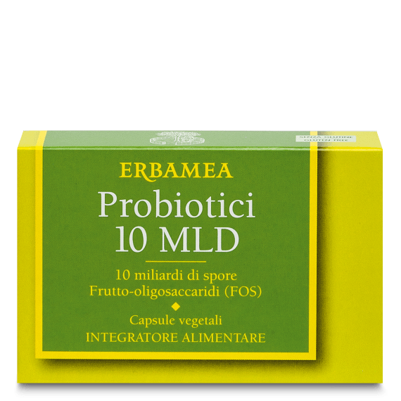 ERBAMEA PROBIOTICI 10 MILIARDI 24 CAPSULE VEGETALI
