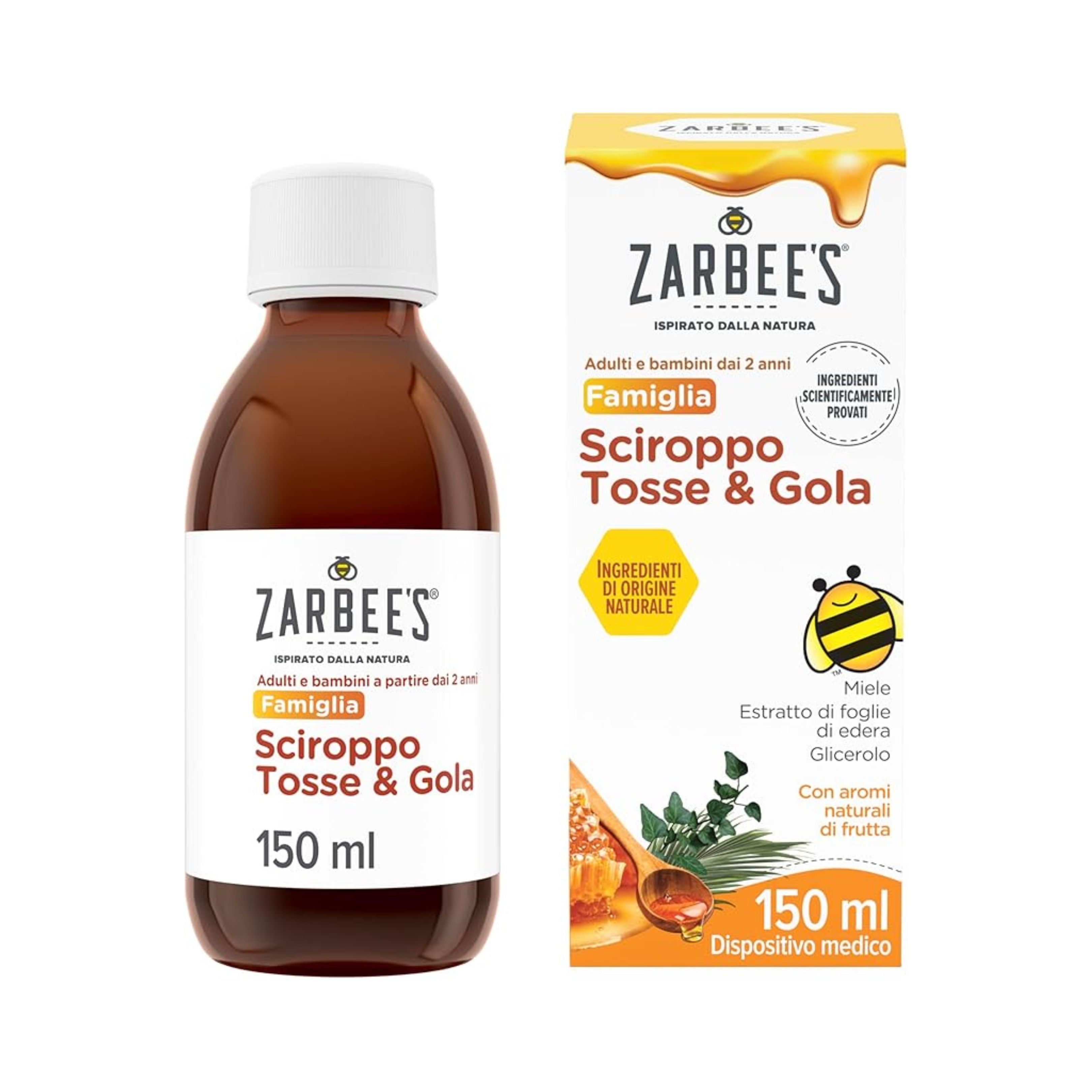 ZARBEE'S SCIROPPO TOSSE & GOLA 150 ML