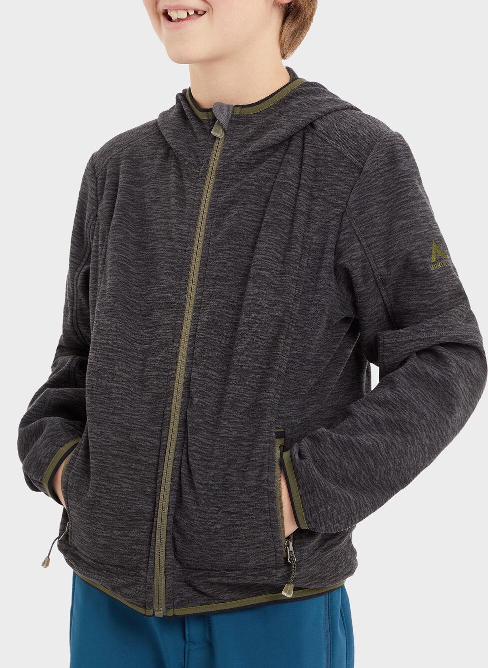 FELPA CHOCO FULL ZIP RAGAZZO