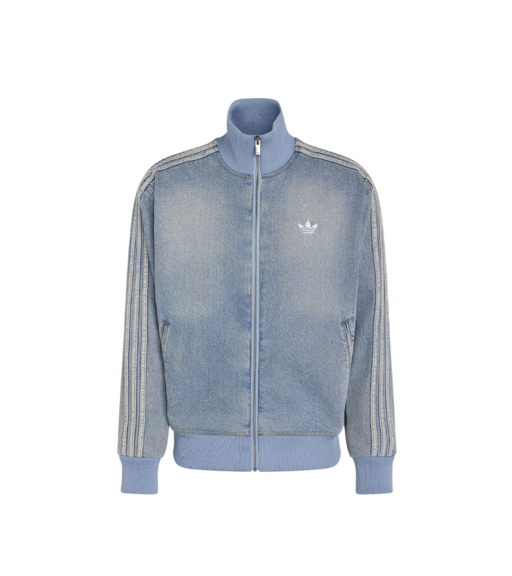 JACKET ADIDAS FIREBIRD ADICOLOR IN DENIM LIGHT BLUE MAN
