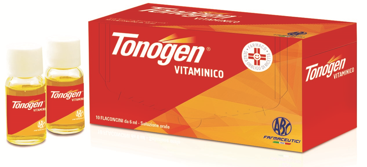 TONOGEN VITAMINICO SOLUZIONE ORALE 10 FLACONCINI