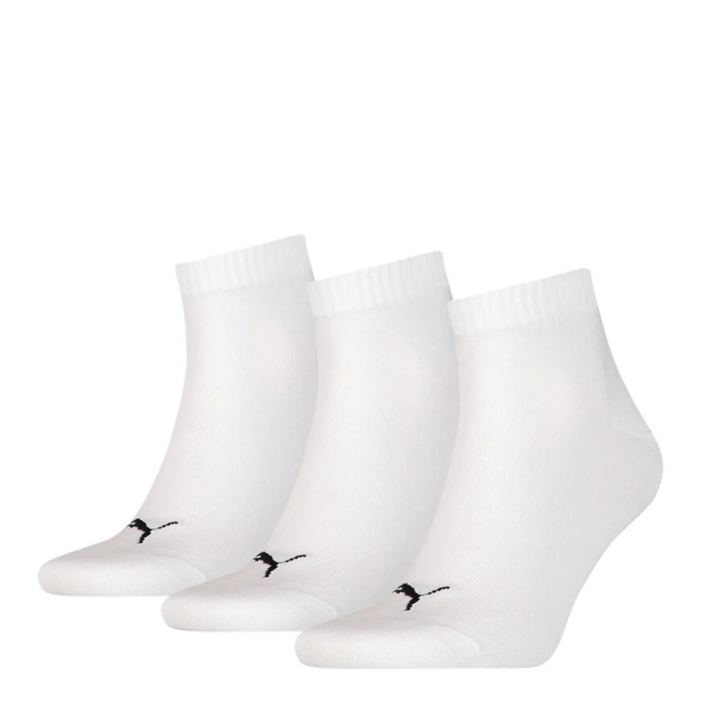 PUMA QUARTER PLAIN 3PK SOCKS