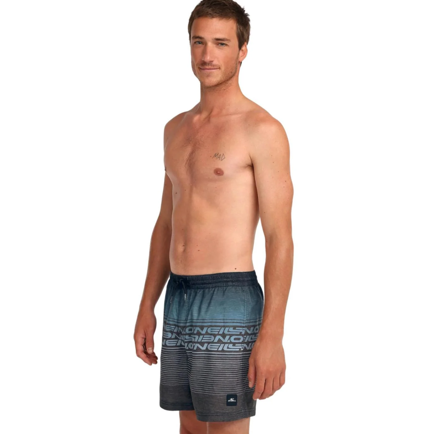 O'NEILL LOGO STRIPE 16 SWIMSHORTS