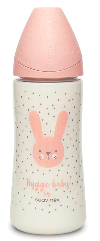 HYGGE BIBERON 360 PAPPA S CONIGLIO POIS ROSA