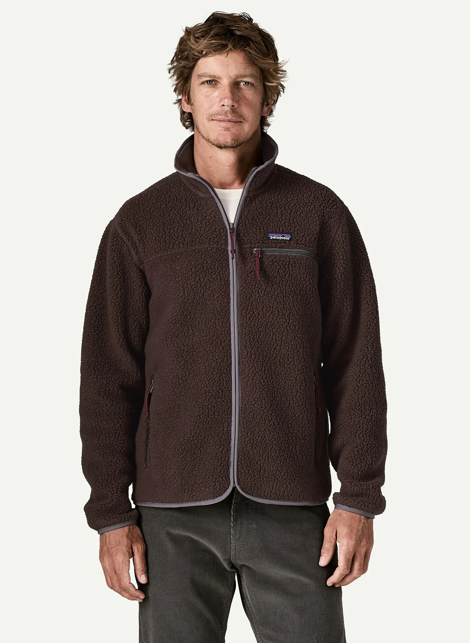 GIACCA TEDDY RETRO FULL ZIP
