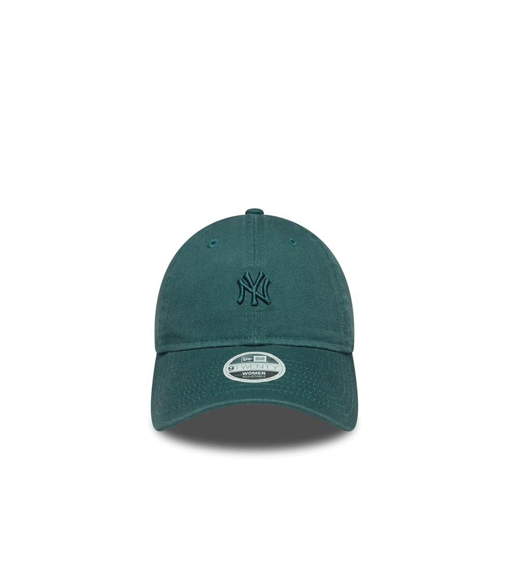 CAPPELLO NEW ERA 9FORTY NY MLB WASHED MINI VERDE DONNA