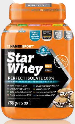 STAR WHEY ISO COOK&CREAM 750G