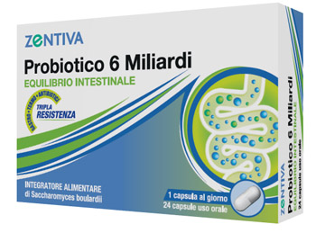 ZENTIVA PROBIOTICO 6MLD 24 CAPSULE