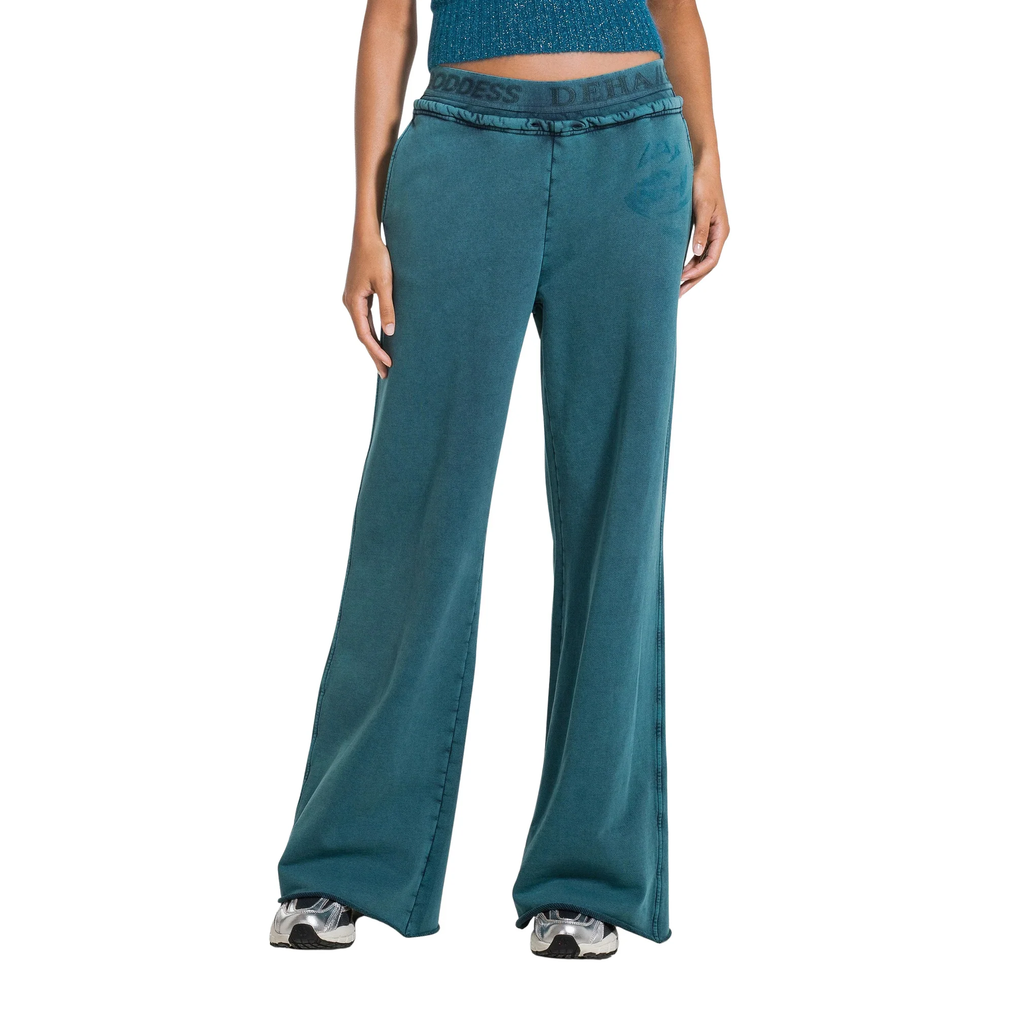 DEHA PANTALONE AMPIO IN FELPA