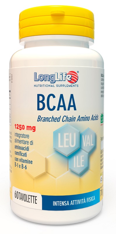 LONGLIFE BCAA 60 TAV.1250MG
