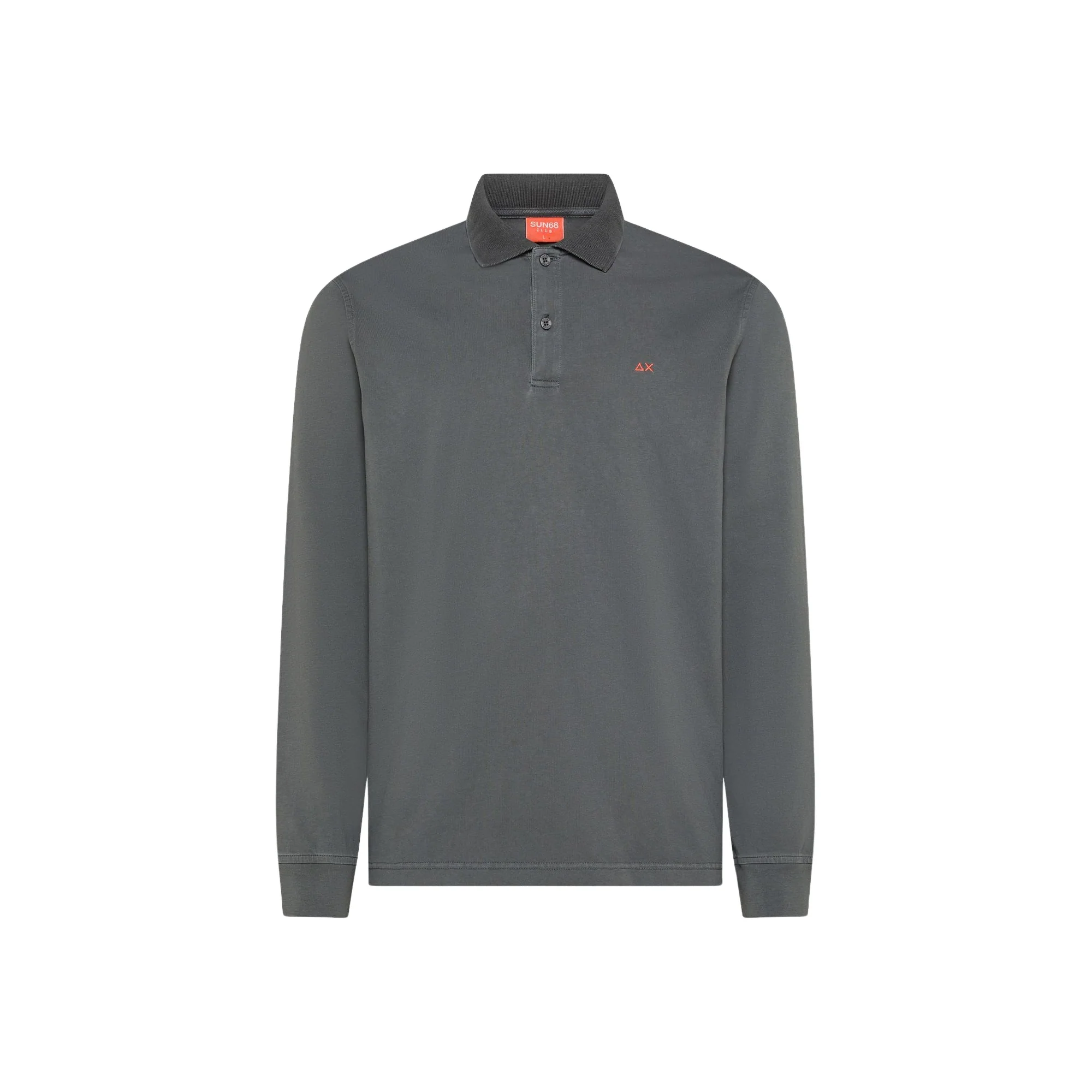 SUN68 POLO JERSEY SPECIAL DYED