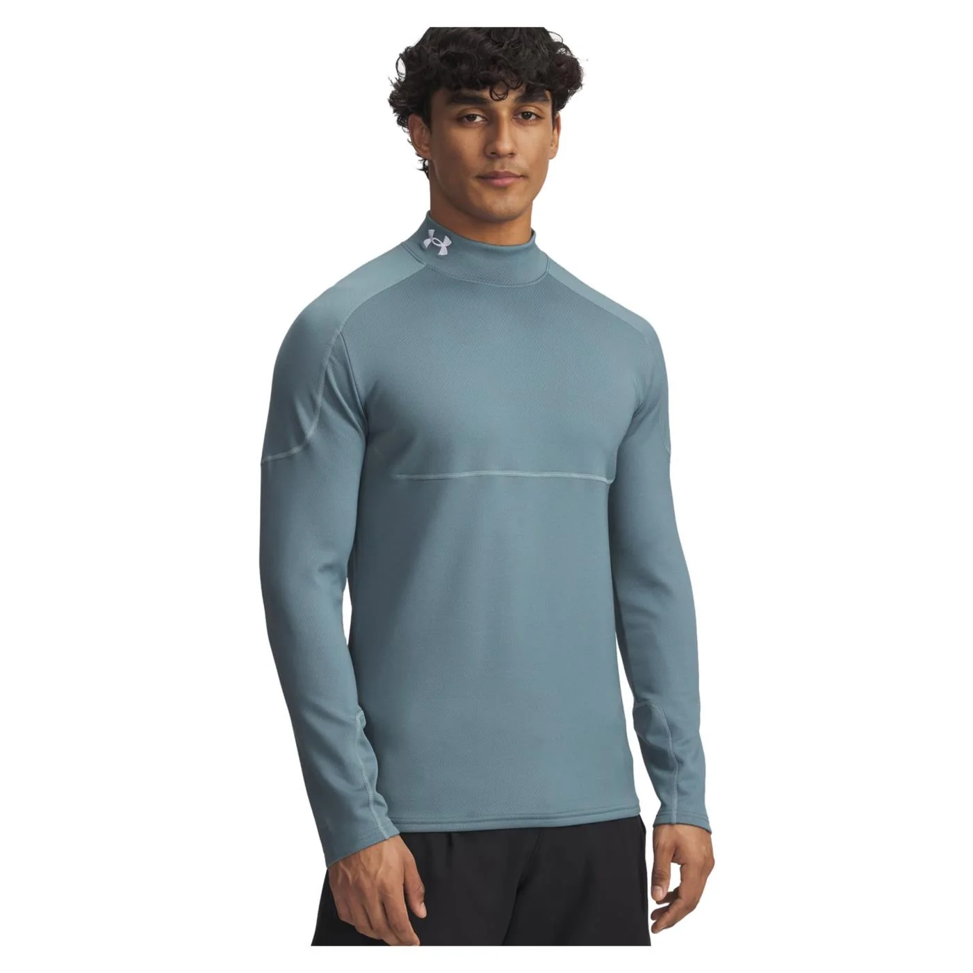 UNDER ARMOUR COLD WEATHER GRID LS MOCK